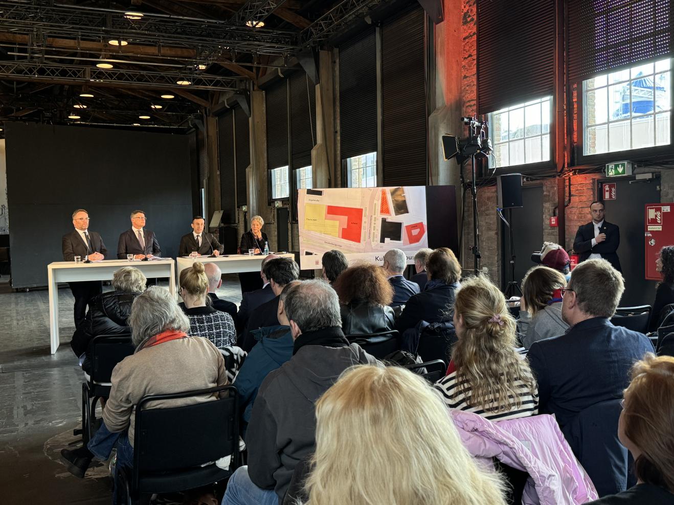 Pressekonferenz zum Kulturcampus